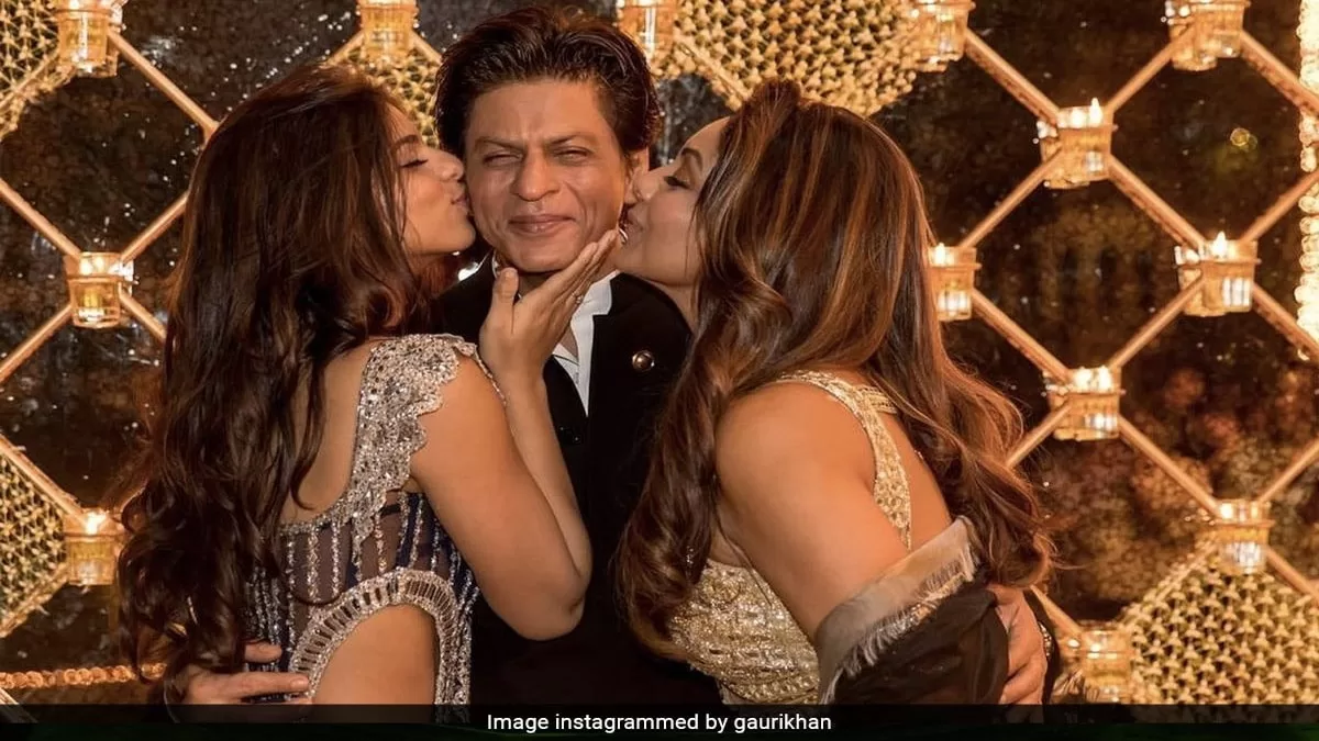 Shah Rukh Khan's ROFL Reply To Wife Gauri's "Full Circle" Post: "But The Dimple Is Mine"