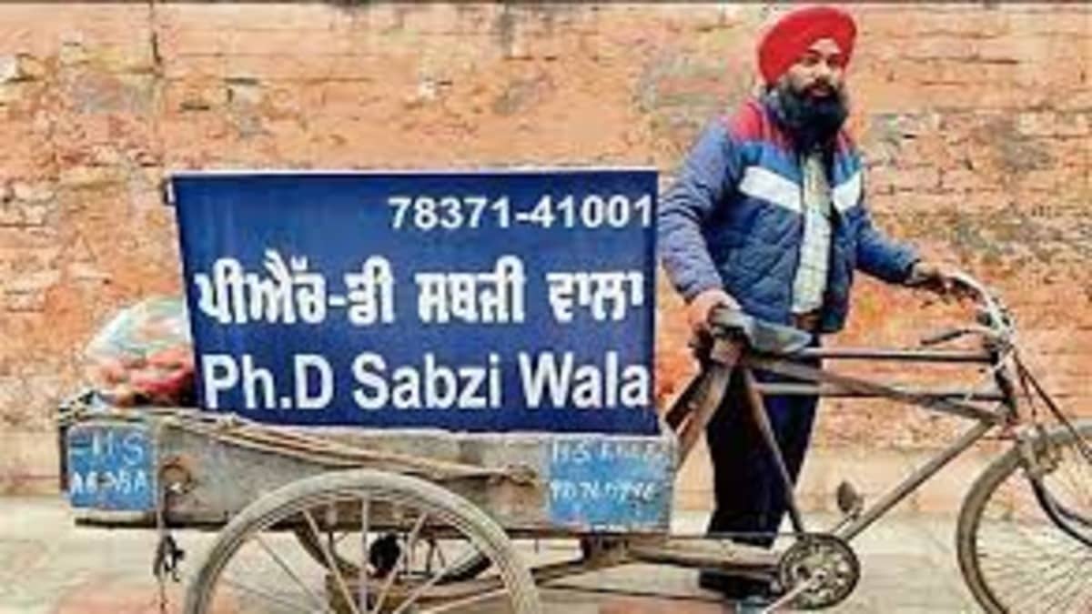"From Professor to 'PhD Sabzi Wala': Dr. Sandeep Singh's Inspiring Journey in Pursuit of Passion"